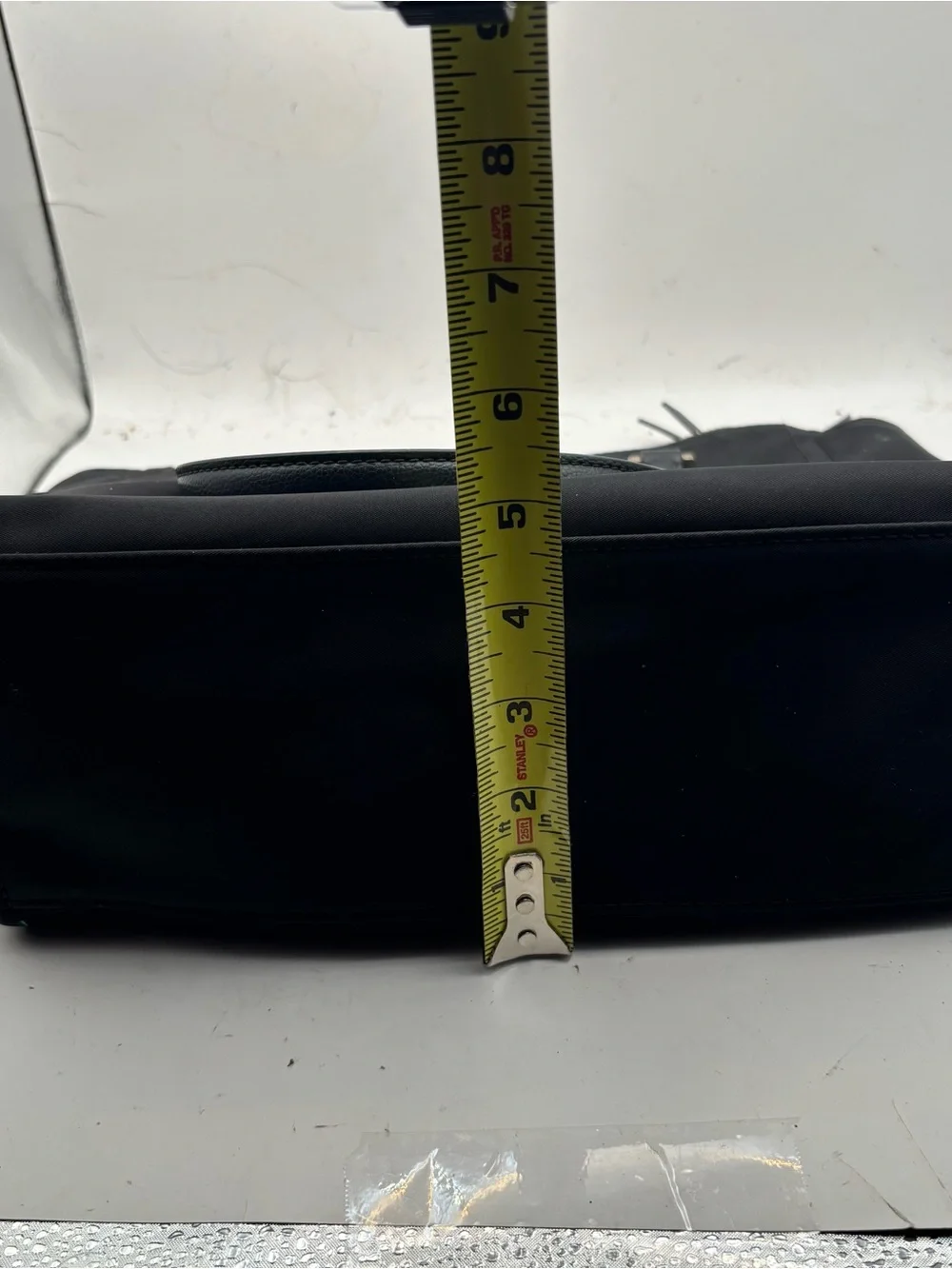 Kate Spade New York Black Nylon Double Zip-Top Shoulder Tote Bag